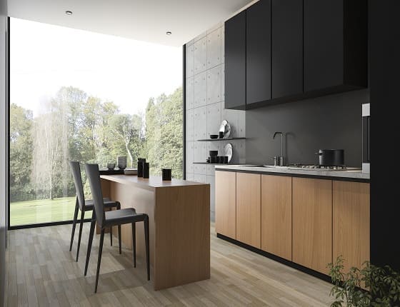 Kitchen cabinetry detail